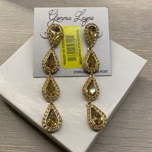 Gold Dangly Earrings
